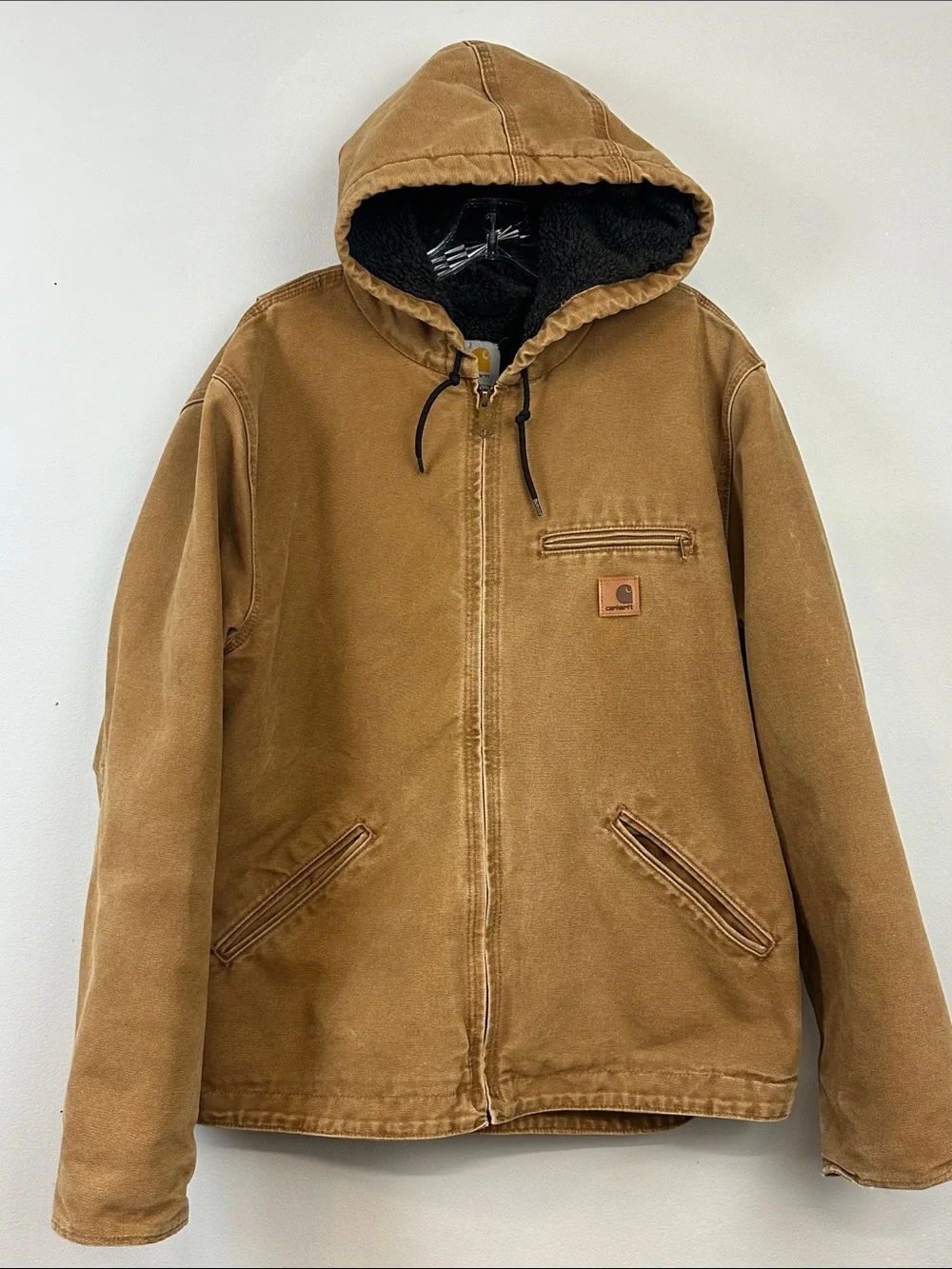 Carhartt Vintage J141 Sherpa Lined Sierra Jacket Sz L